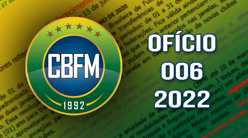 Ofício CBFM 006-2022