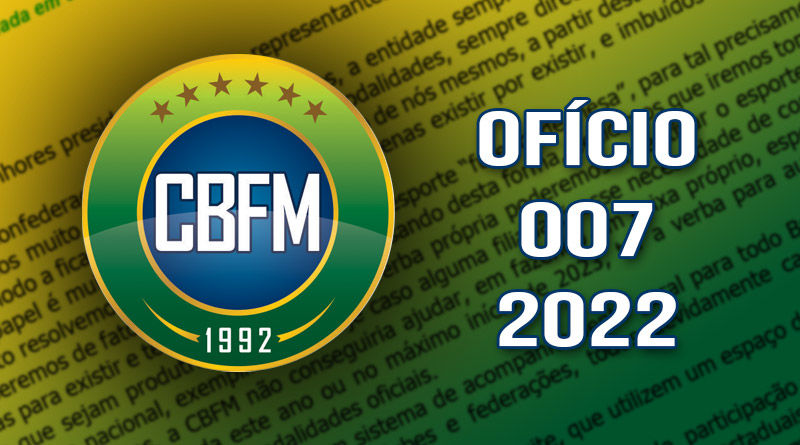 Ofício CBFM 007-2022