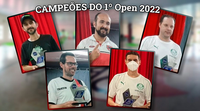 1 Open 2022 já tem seus campeões