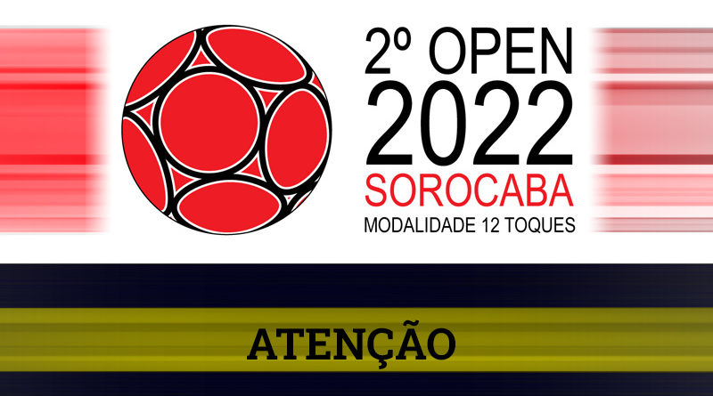 2º Open será realizado no Clube dos Metalúrgicos de Sorocaba