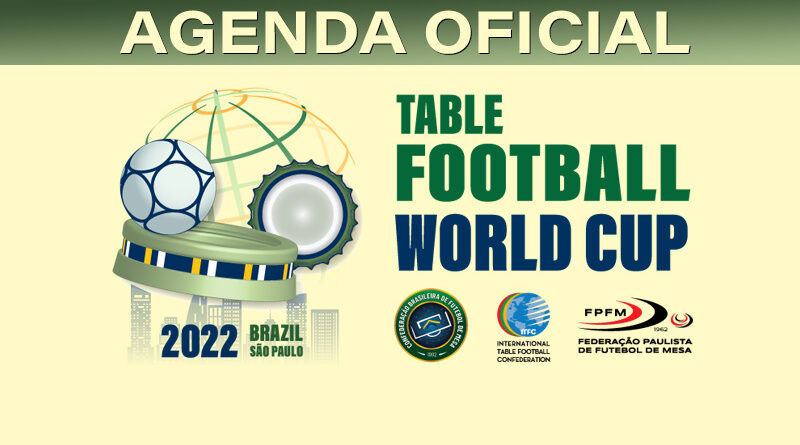 Agenda oficial do Mundial de 2022