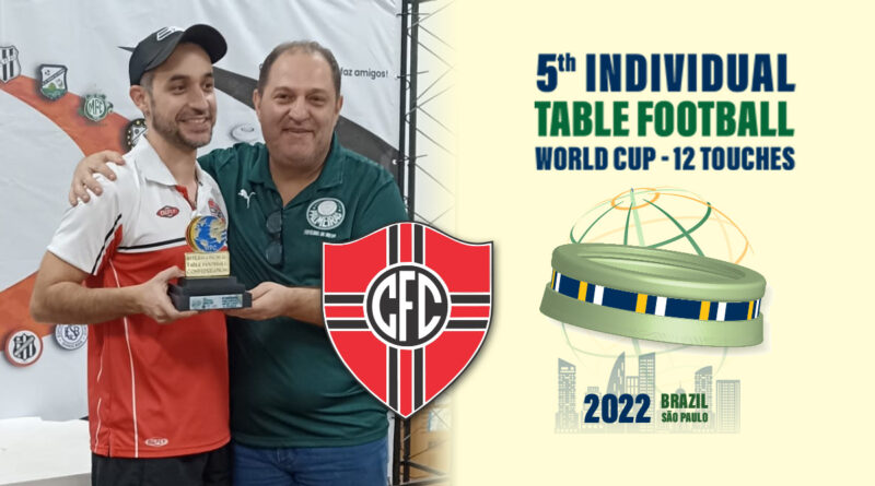 Albarelo do Cisplatina FC de São Paulo – Brasil é Campeão Mundial individual