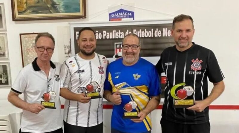 4ª etapa do Estadual de Futmesa modalidade Dadinho