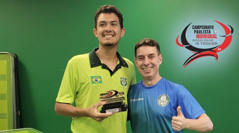 Wallace Rinco é o Campeão Paulista Sub 18 individual – 12 toques