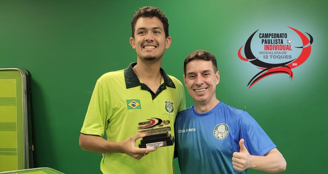 Wallace Rinco é o Campeão Paulista Sub 18 individual – 12 toques