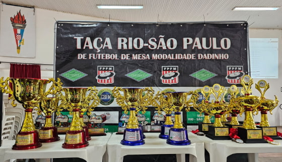 Taça Rio-São Paulo de Futebol de Mesa regra Dadinho